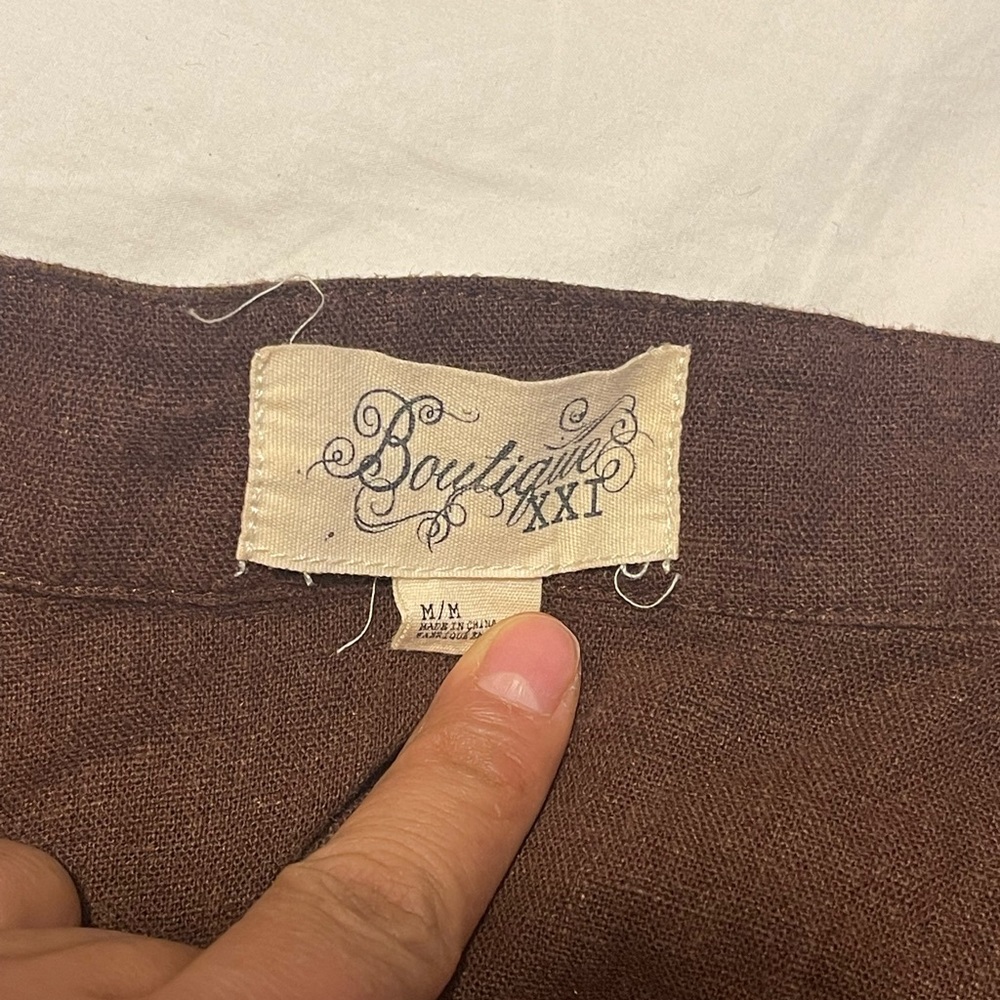 Button Up Circle Skirt y2k forever21 - Picture 4 of 4